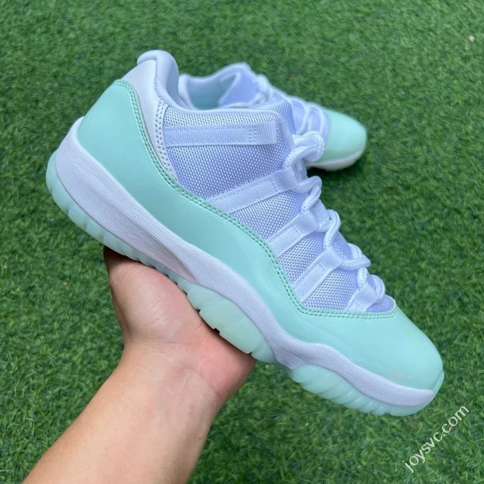 AJ11 Low Mint Green WMNS AJ11 Low Top Basketball Shoes AH7860-103