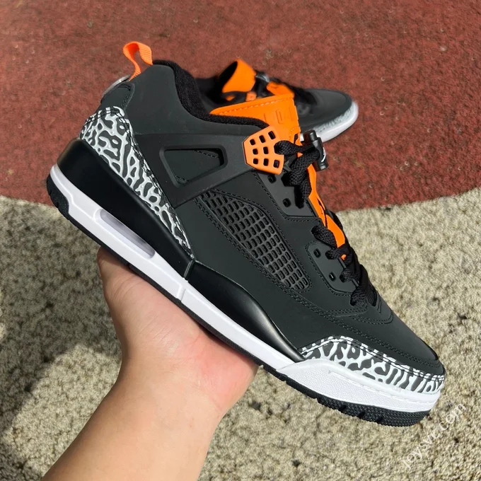 Jordan Spizike OG Black Orange Elephant Print FQ1759-008