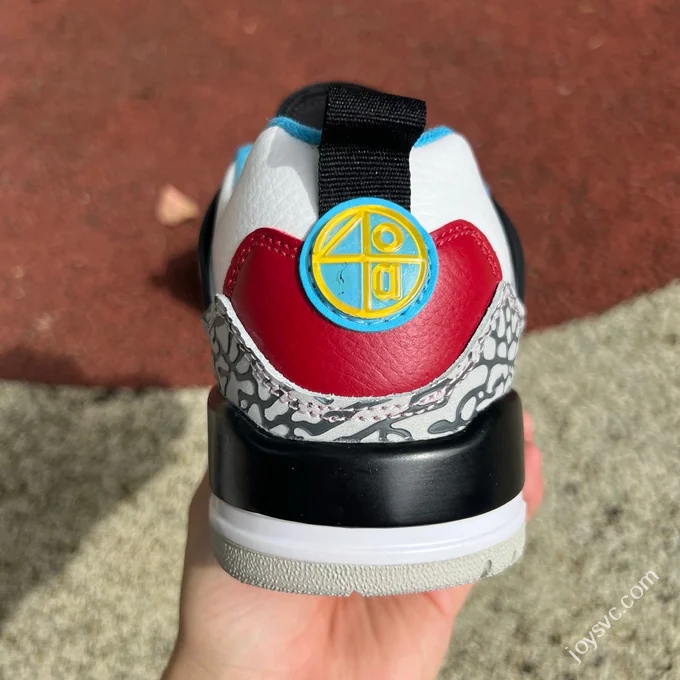 Jordan Spizike OG White Black Blue Red Elephant Print IM7425-004