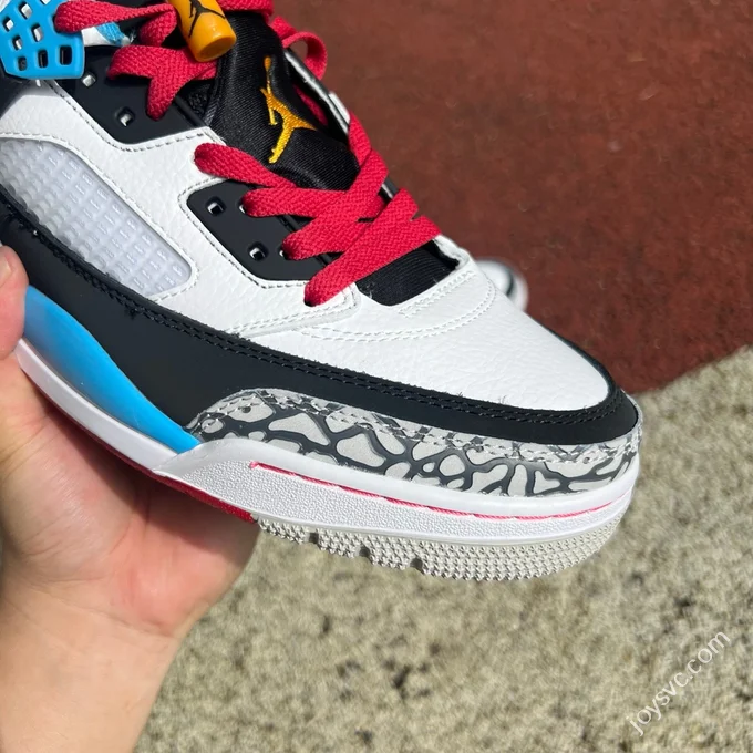 Jordan Spizike OG White Black Blue Red Elephant Print IM7425-004