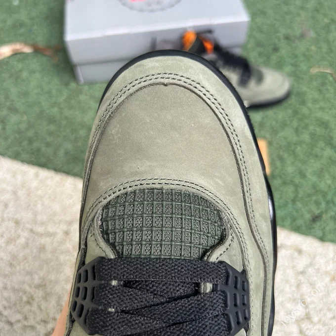 LJR Version AJ4 UNDEFEATED Military Green Backpack IB1519-200