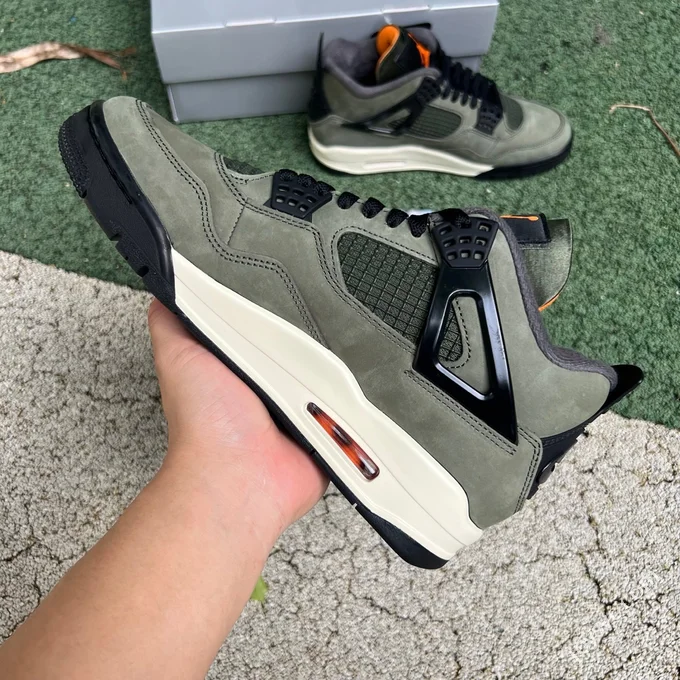LJR Version AJ4 UNDEFEATED Military Green Backpack IB1519-200