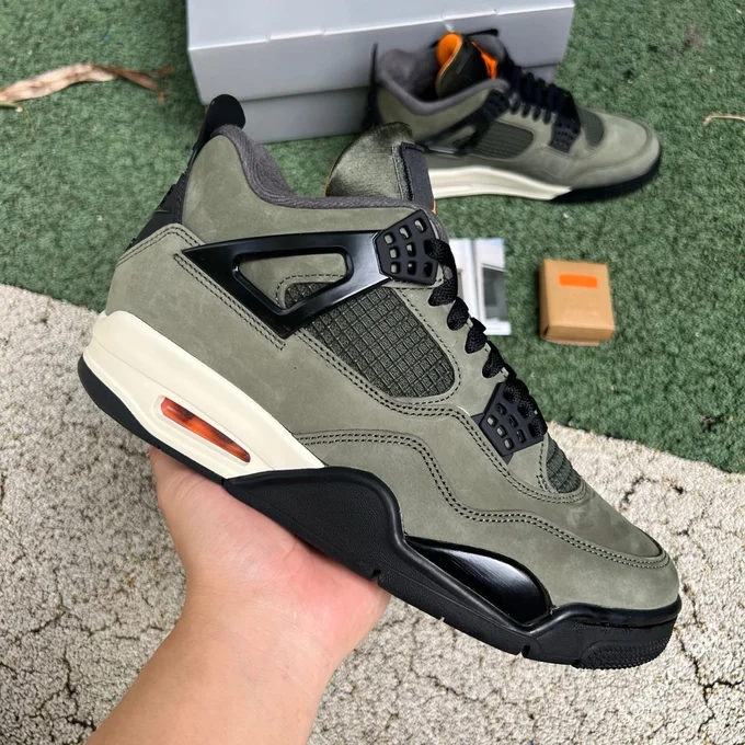 LJR Version AJ4 UNDEFEATED Military Green Backpack IB1519-200