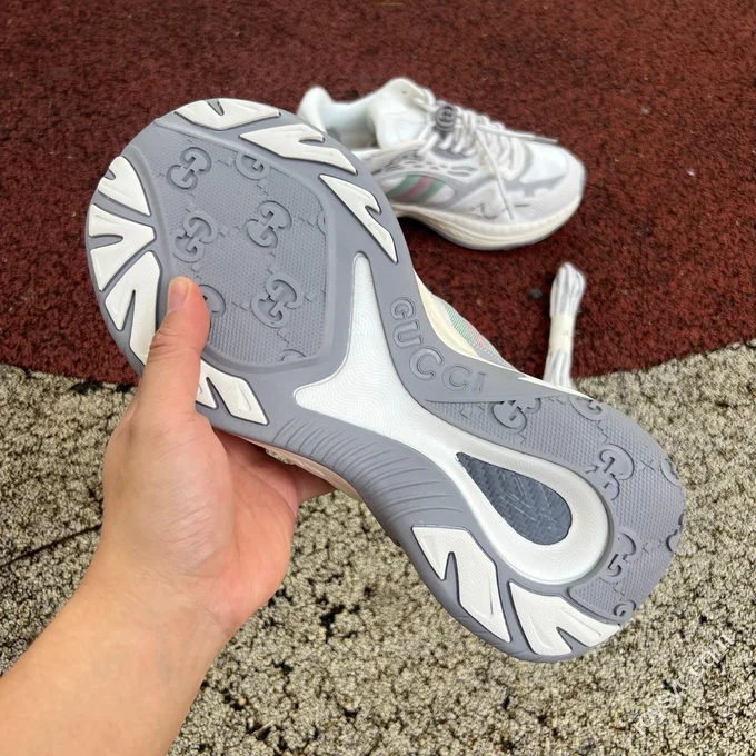 GUCCI Round Toe Drawstring 2.0 Grey