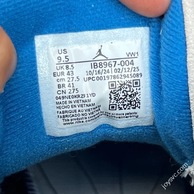 GX Pure Original AJ3 Black Blue Grey 