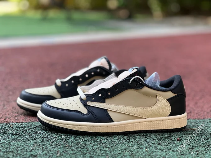 AJ1 Travis Scott Low Top Black Brown DM7866-201