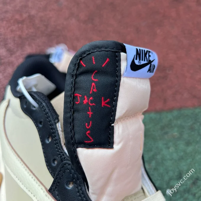 AJ1 Travis Scott Low Top Black Brown DM7866-201