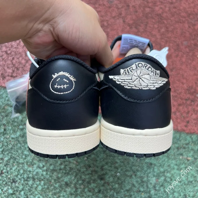 AJ1 Travis Scott Low Top Black Brown DM7866-201