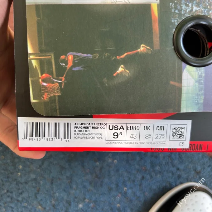 Pure Original AJ1 Union Lightning OG Three-Way Collaboration IO7847-001
