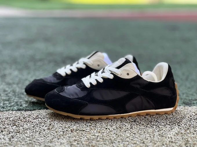 Bottega Veneta Orbit Lace-up Runner Lightweight Tech Mesh