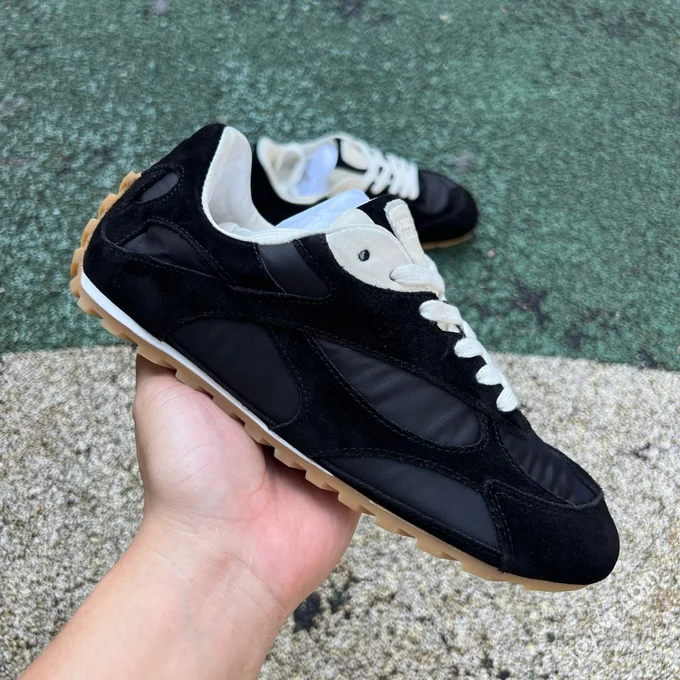 Bottega Veneta Orbit Lace-up Runner Lightweight Tech Mesh