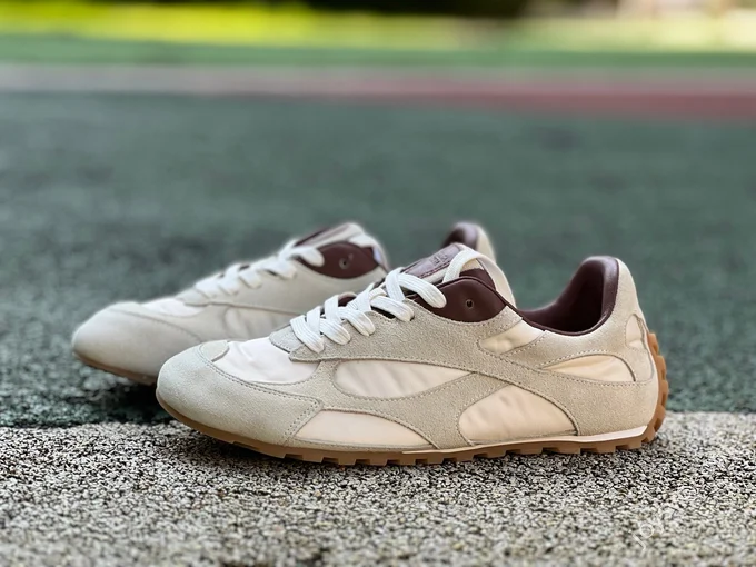 Bottega Veneta Orbit Lace-up Runner Lightweight Tech Mesh