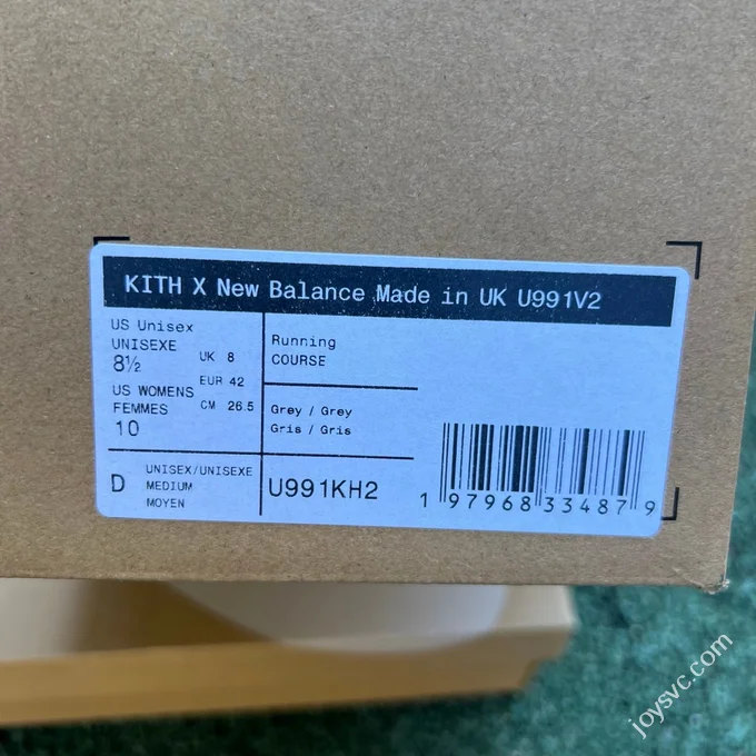 President Pure Original KITH x NEW BALANCE U991KH2 Osaka Limited Edition Grey Blue