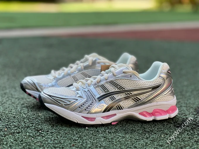 President Pure Original Asics Gel-Kayano 14 Silver White Pink 1203A537-103