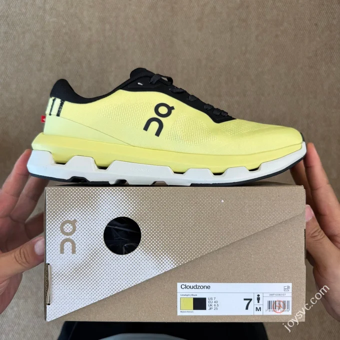 On Cloudzone Running Shoes Yellow CloudTec Technology