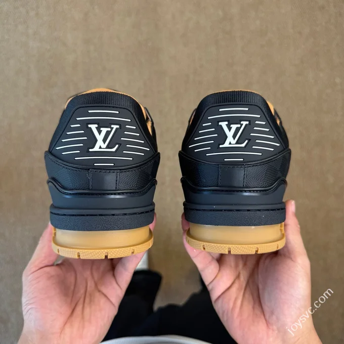 LV Trainer Black Gum Sole LOUIS VUITTON