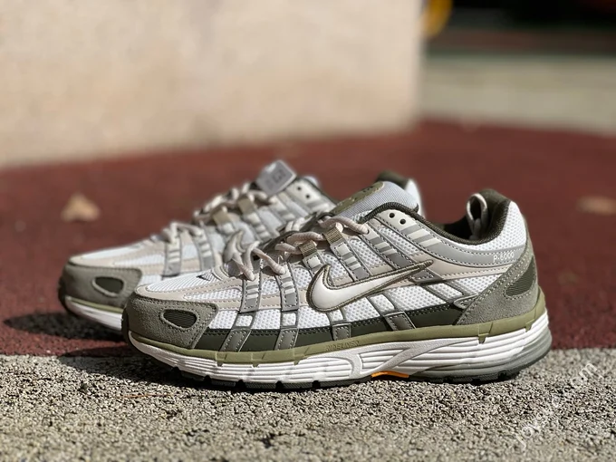 Nike P-6000 Beige Grey Green FV6603-101 IH0246-320