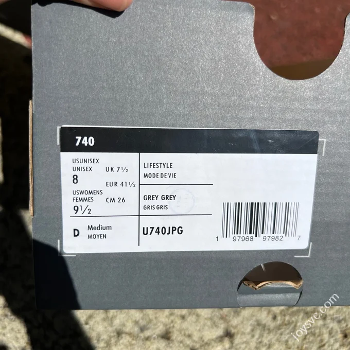 NB740JPG Grey Silver