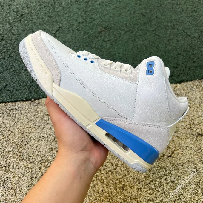 LJR Version AJ3 White Grey Blue 