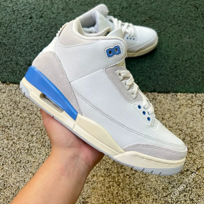 LJR Version AJ3 White Grey Blue 