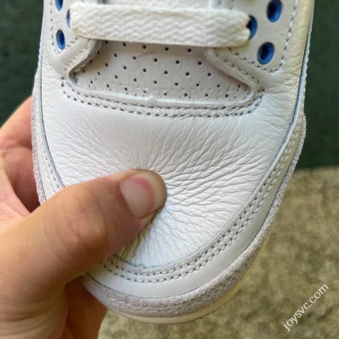 LJR Version AJ3 White Grey Blue 