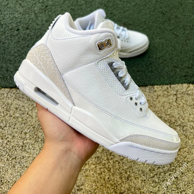 LJR Version AJ3 White Cat 