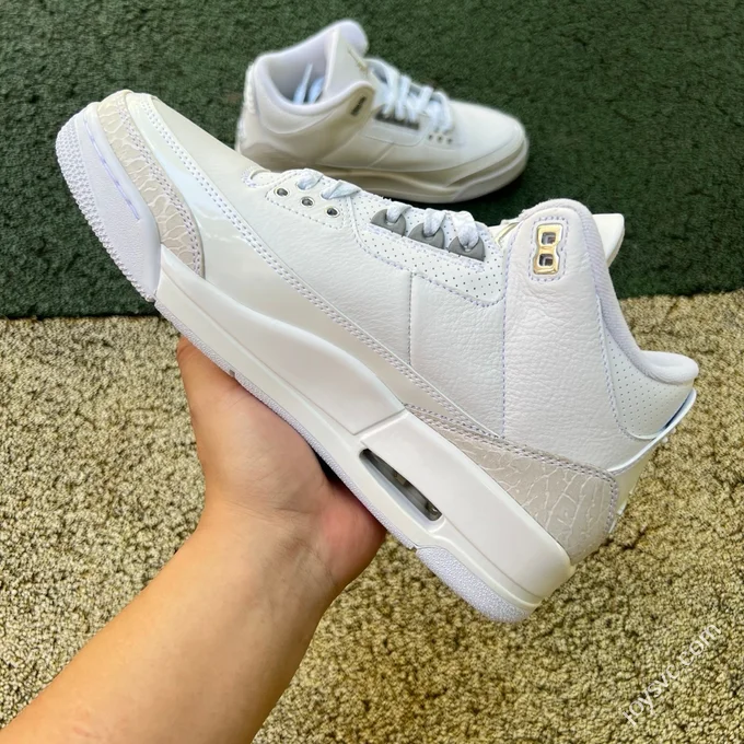 LJR Version AJ3 White Cat 