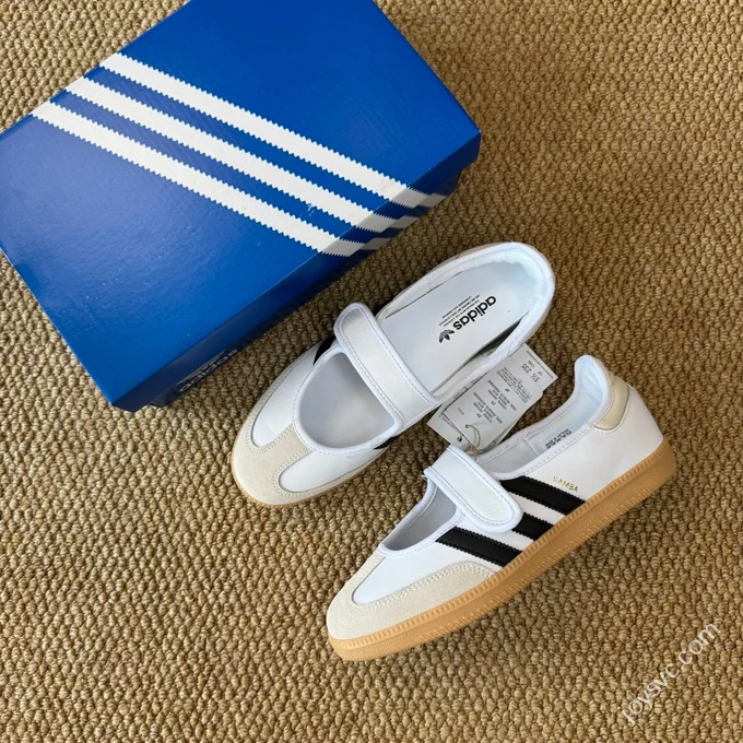 Adidas Originals Samba Jane Mary Jane Ballet Shoes JR1402