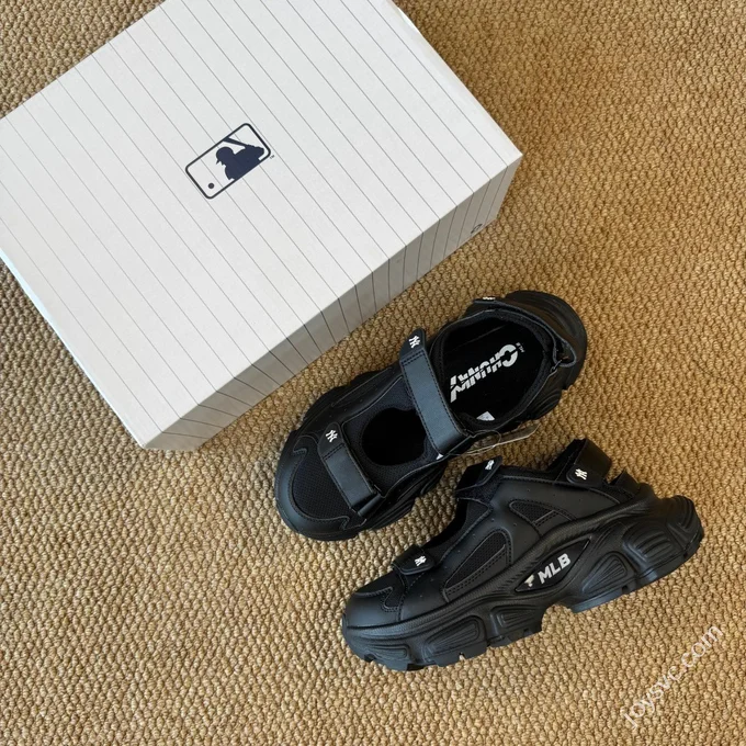 MLB Streamline Sandals Black 3ASDW0153 (GP003)