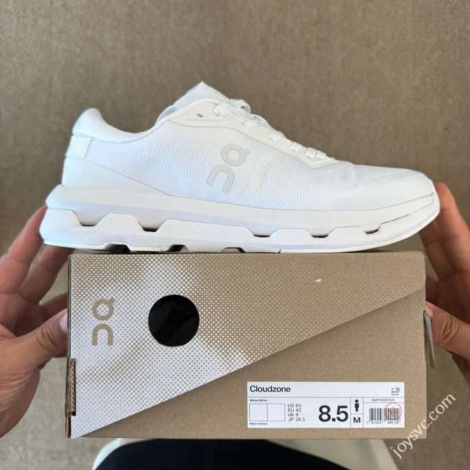 On Cloudzone Running Shoes White CloudTec Technology