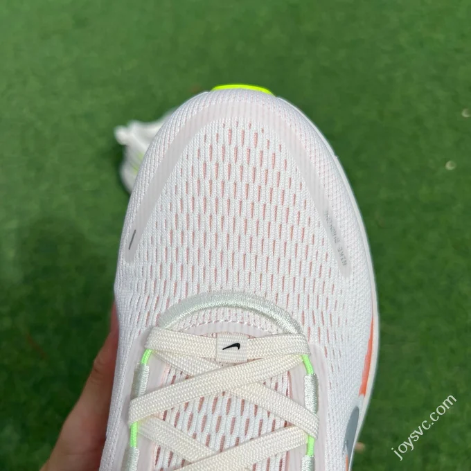 Nike Vomero 18 White Pink Green Marathon Running Shoes HM6804-002