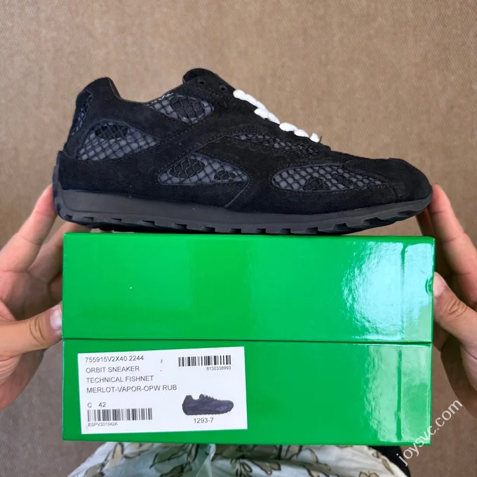 Bottega Veneta Orbit Thin Sole Trainer Shoes - Color 9