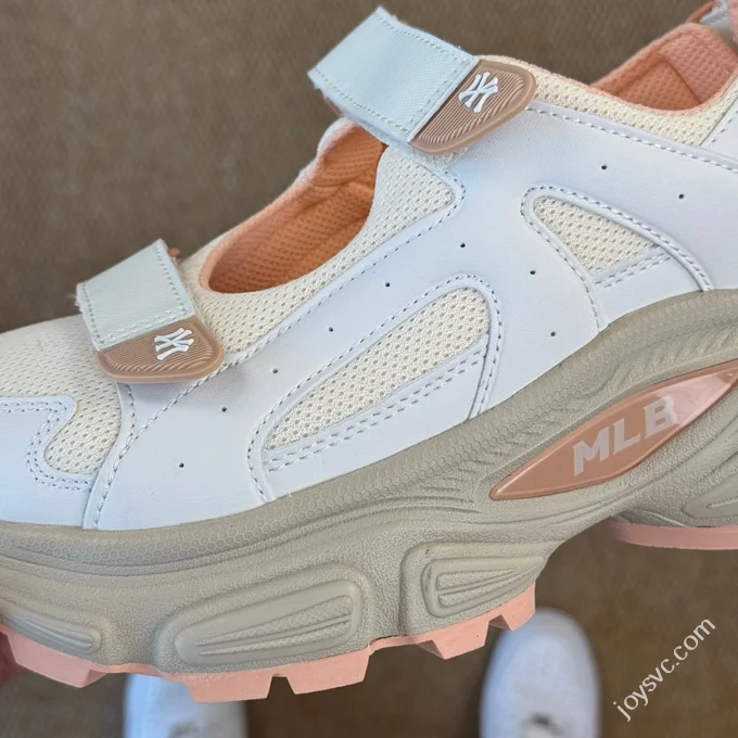 MLB Streamline Sandals Beige Pink 3ASDW0153 (GP004)