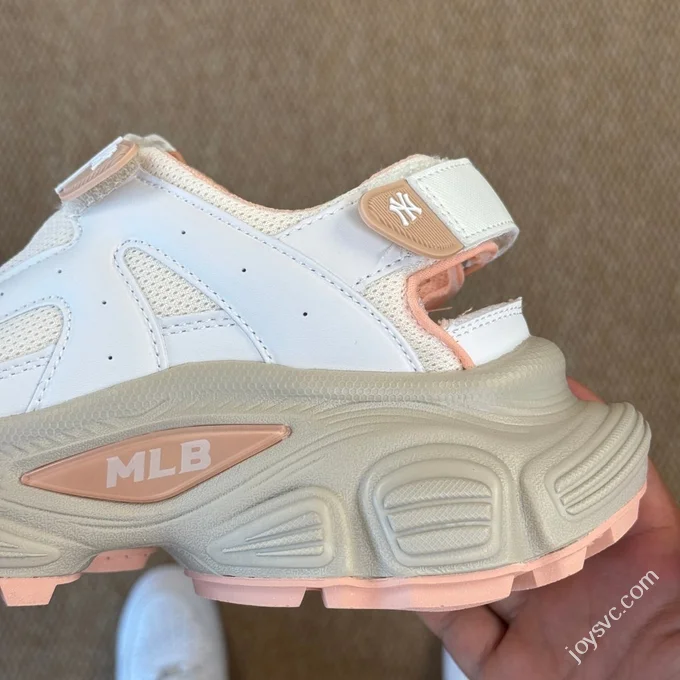 MLB Streamline Sandals Beige Pink 3ASDW0153 (GP004)