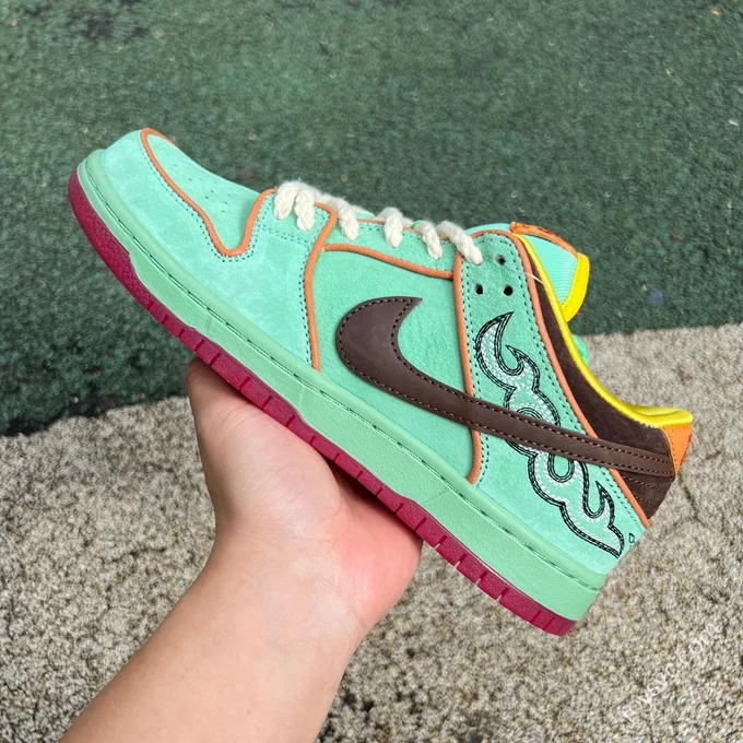 S2 Pure Original Nike Dunk SB Dunk Low Shenron Black History Month HF3058-300