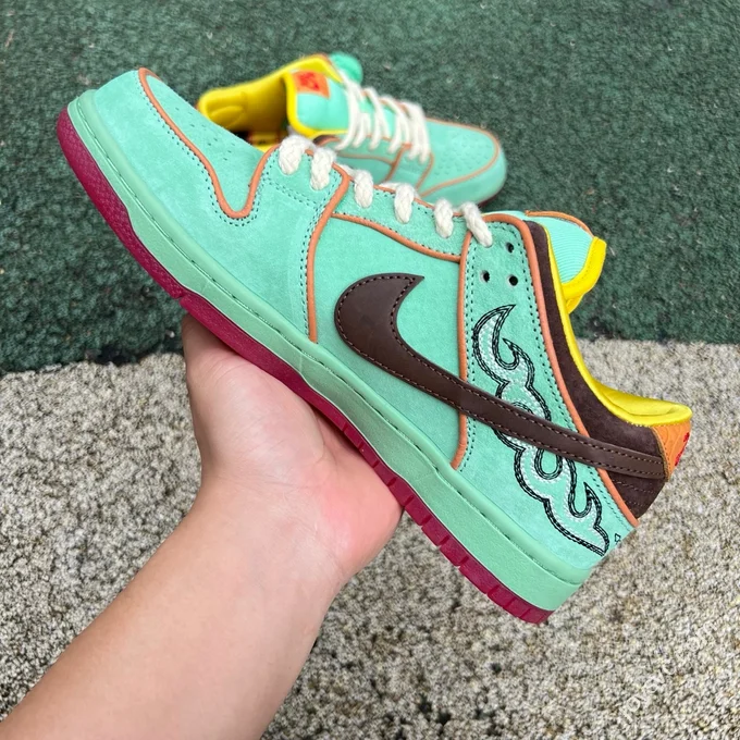 S2 Pure Original Nike Dunk SB Dunk Low Shenron Black History Month HF3058-300