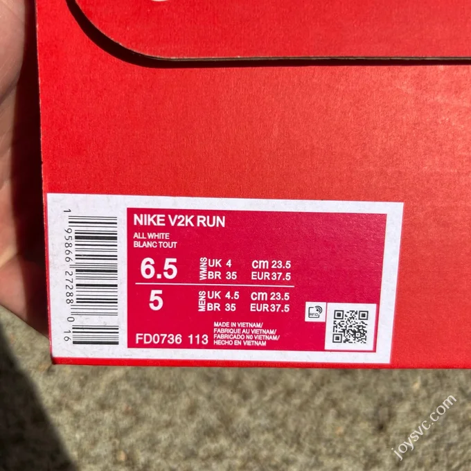 Nike V2K Run Pure White FD0736-009
