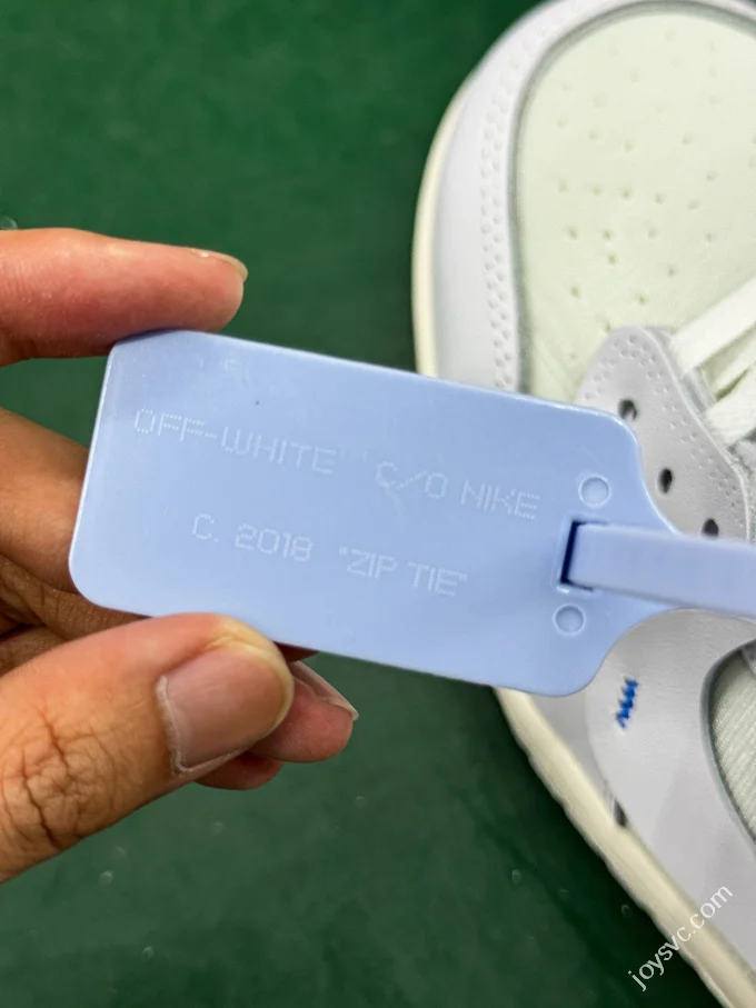 LJR Version AJ1 OFF-WHITE European Exclusive White AA3384-101