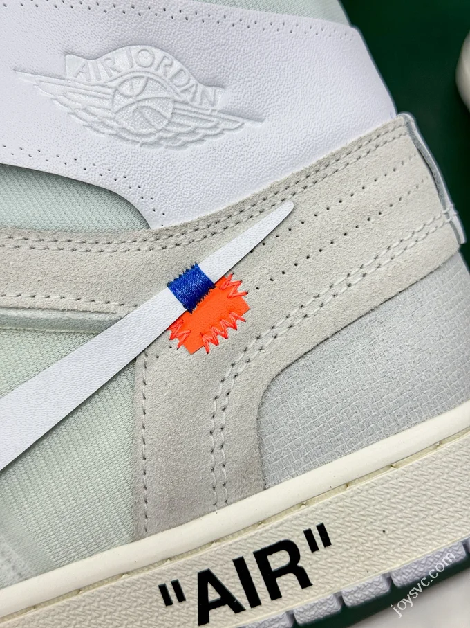 LJR Version AJ1 OFF-WHITE European Exclusive White AA3384-101