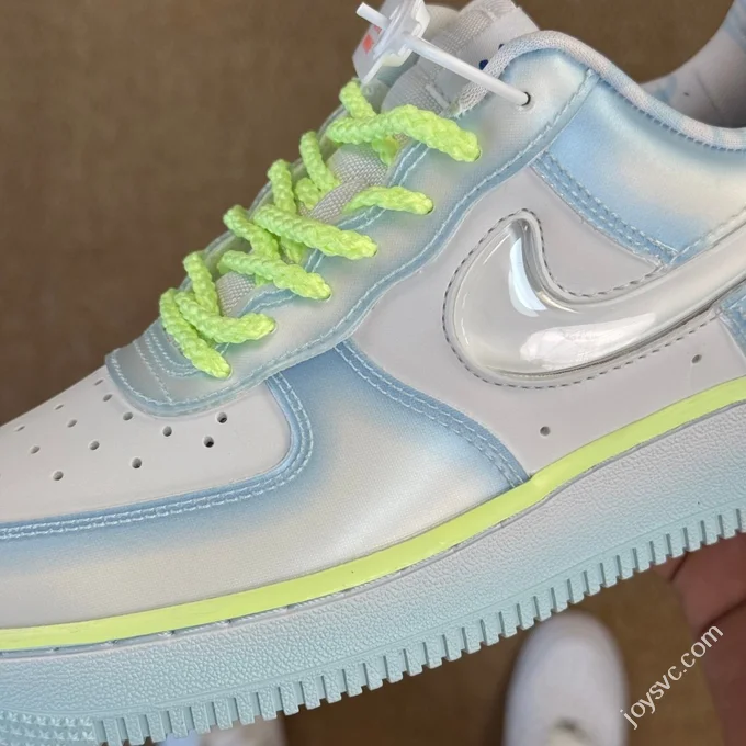 3A Pure Original Air Force 1 AF1 SWDC Collaboration Jelly Blue HJ4399-400