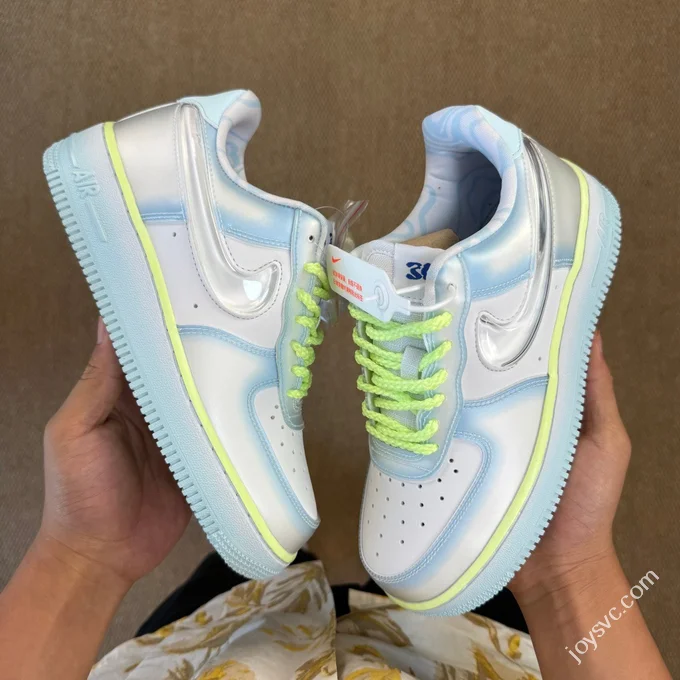 3A Pure Original Air Force 1 AF1 SWDC Collaboration Jelly Blue HJ4399-400