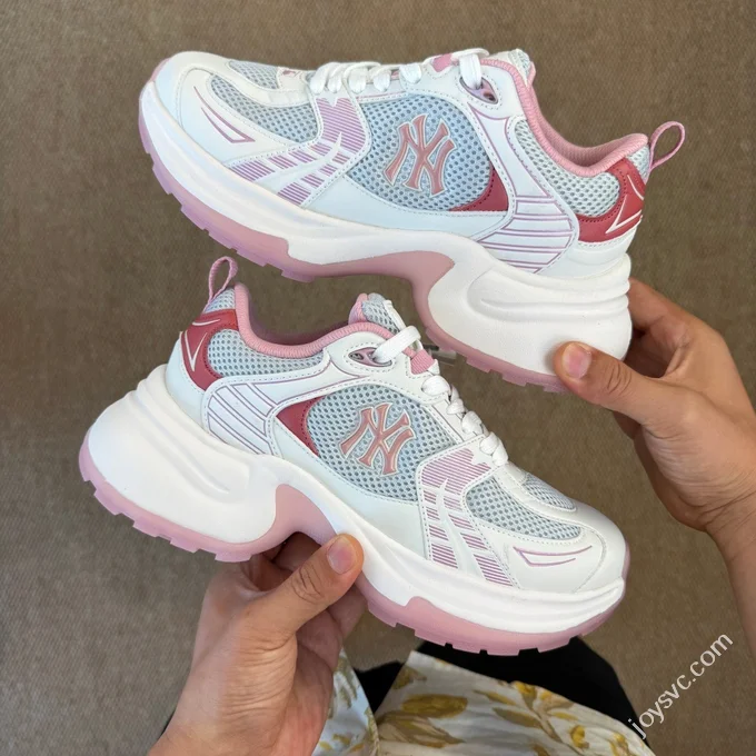 MLB Chunky Dad Shoes Pink 3ASHW045N (GP002)