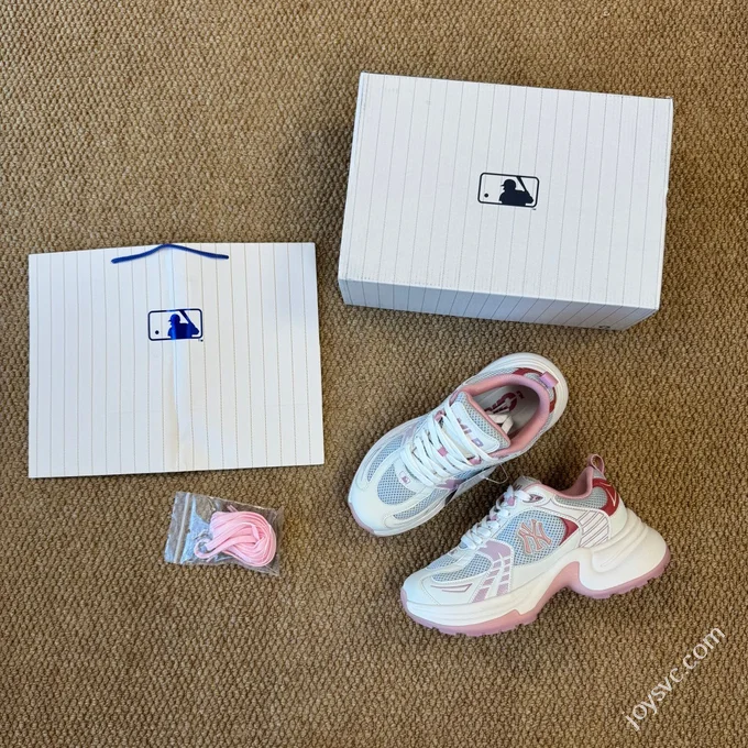 MLB Chunky Dad Shoes Pink 3ASHW045N (GP002)
