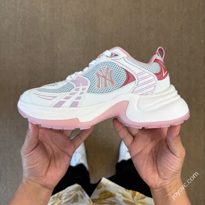 MLB Chunky Dad Shoes Pink 3ASHW045N (GP002)
