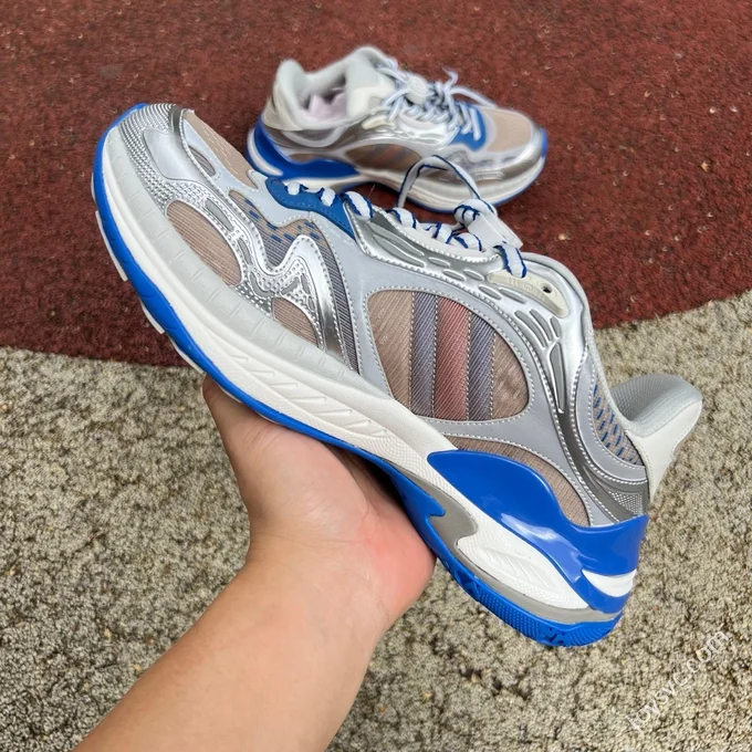 GUCCI Round Toe Drawstring 2.0 Silver Blue