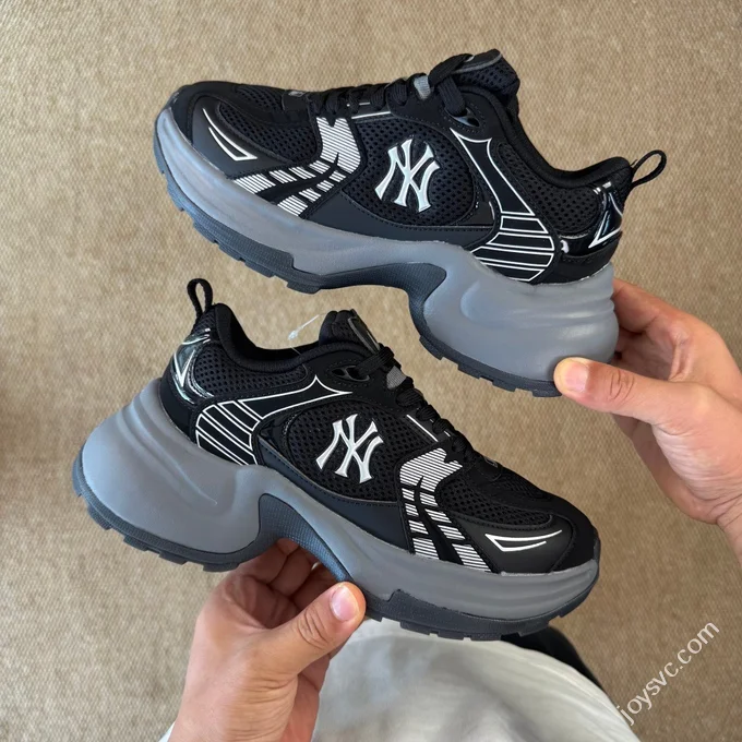 MLB Chunky Dad Shoes Black 3ASHW045N (GP002)