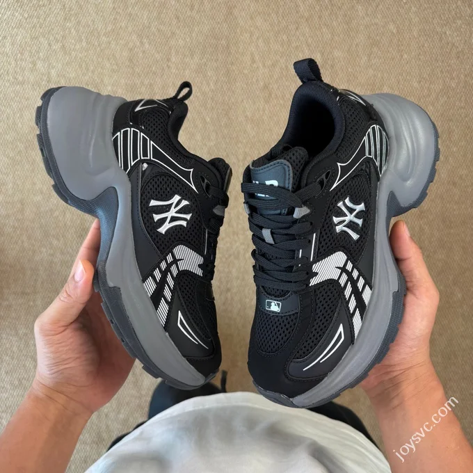 MLB Chunky Dad Shoes Black 3ASHW045N (GP002)