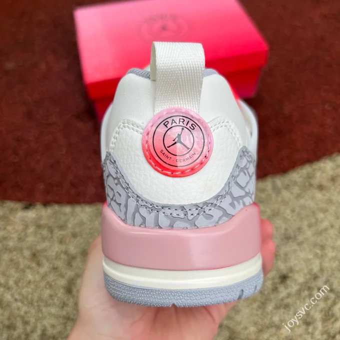 Jordan Spizike OG White Grey Red Elephant Print HF8827-100