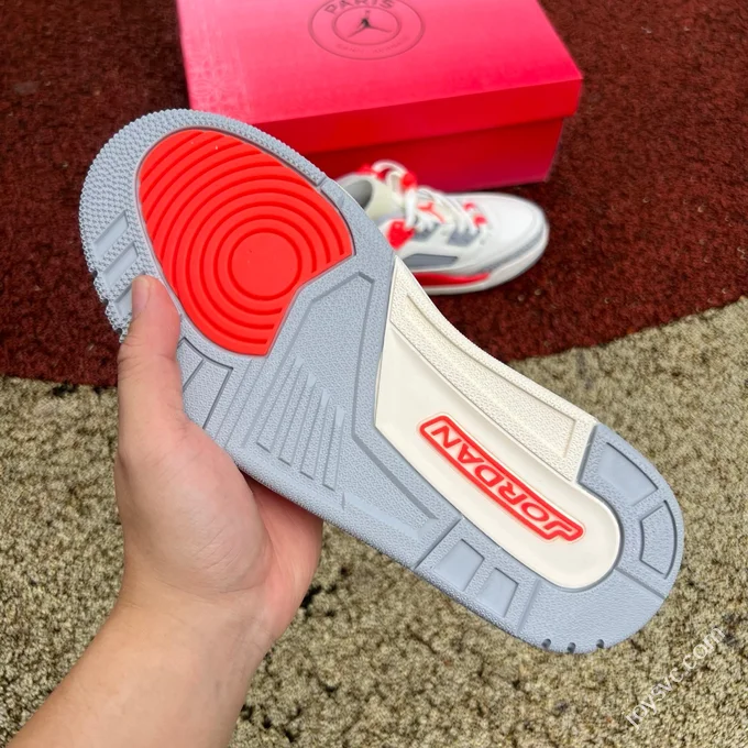 Jordan Spizike OG White Grey Red Elephant Print HF8827-100