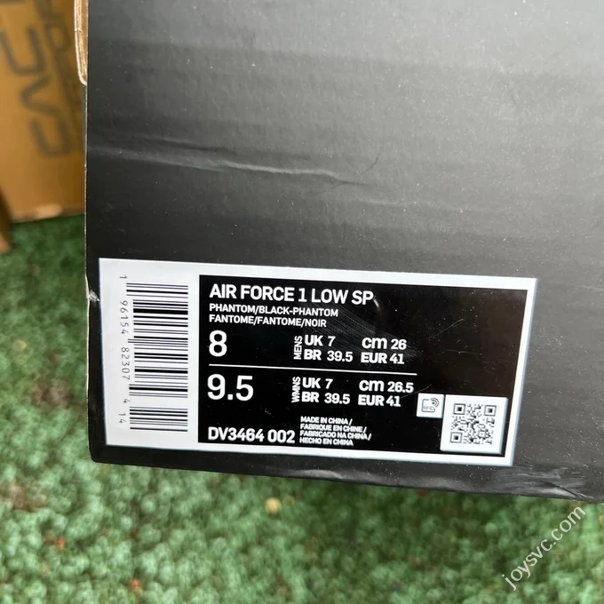 OWF Pure Original Nike Ambush x AF1 Low Top Black White DV3464-002